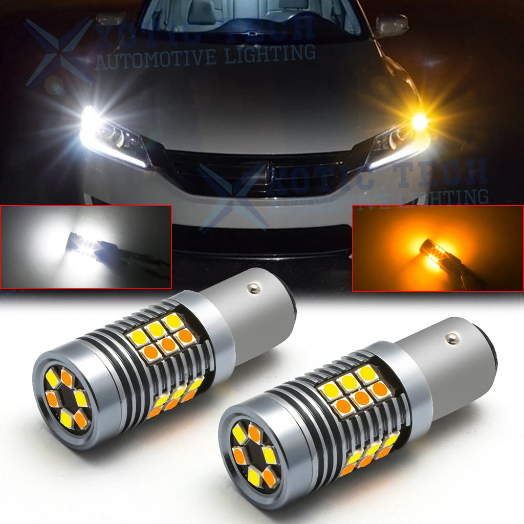 Switchback LED Turn Signal Light 2PC for Honda Accord (1998–2015)