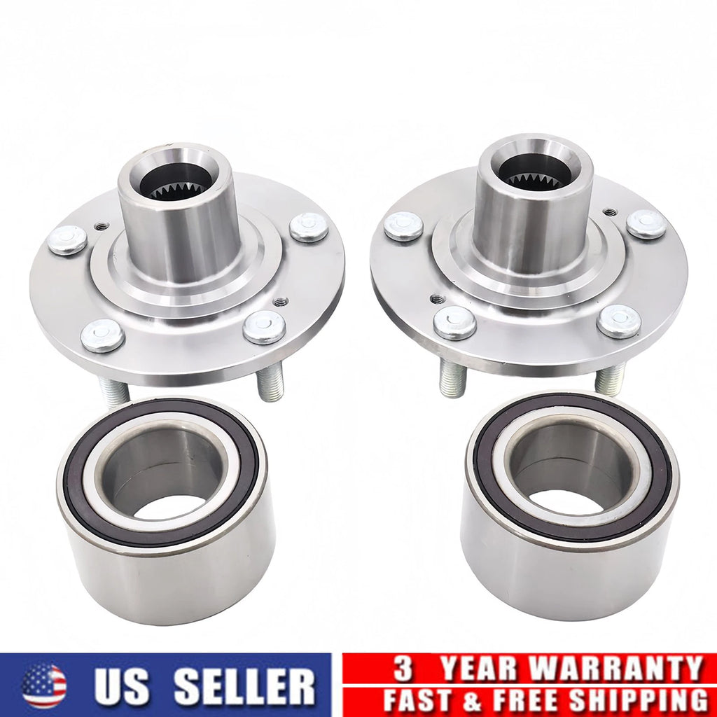2X Front Wheel Hub Bearing Kits for Honda Civic (2016–2021) 2.0L L4