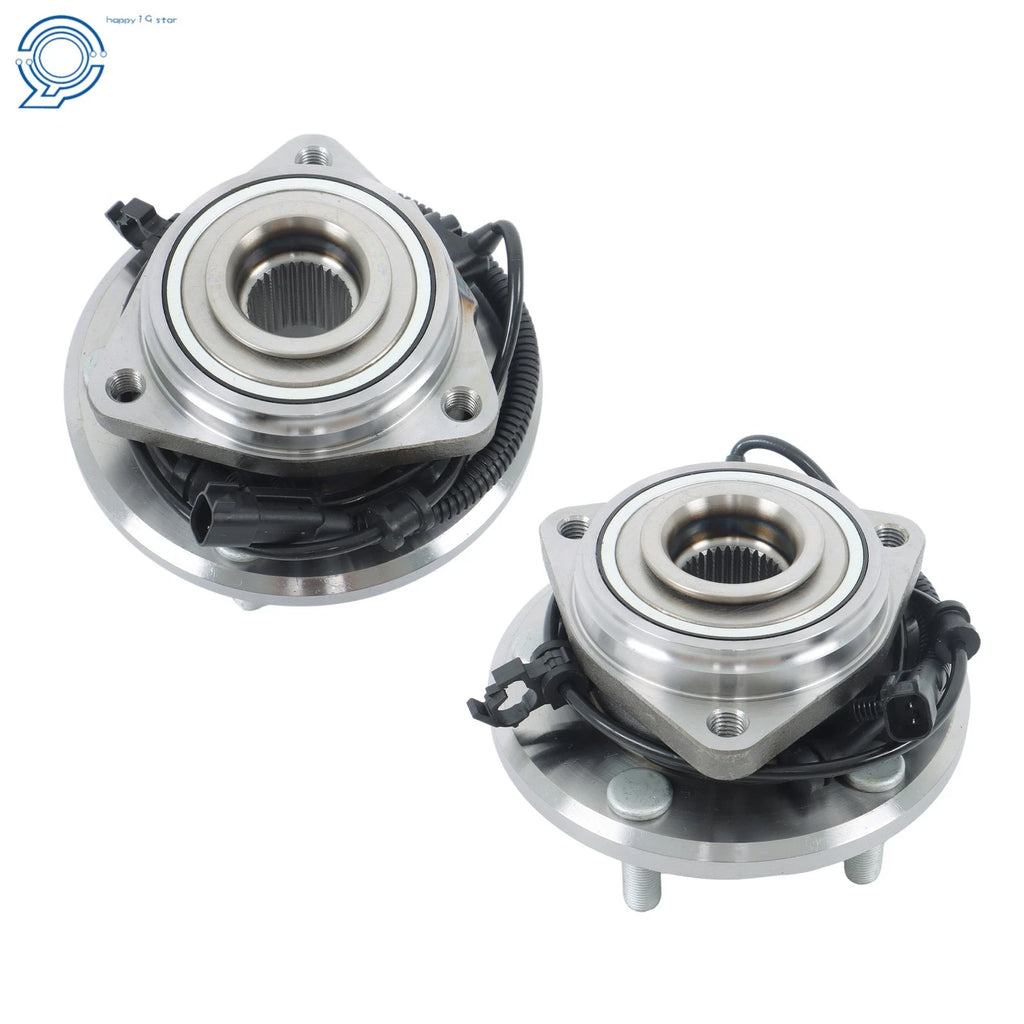 2 Front Wheel Bearing Hub Assembly for Jeep Wrangler (2007-2016)