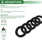 Oil Seal for Rotary Shaft (48x72x10mm) NBR Rubber High Pressure
