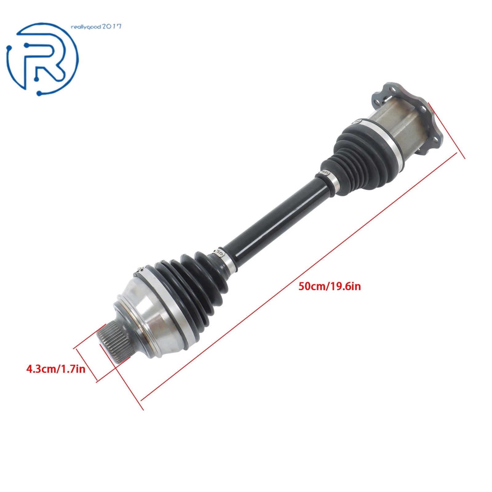 Front CV Axle Shaft Assembly for Audi A6 A7 A8 Quattro RS7 S6 S7 S8 Q5 (2011–2018)