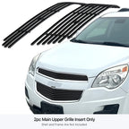 Stainless Black Billet Grille Insert for Chevy Equinox (2010-2015)