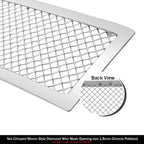 Stainless Chrome Mesh Grille for Ford Mustang V8 GT (2015-2017)
