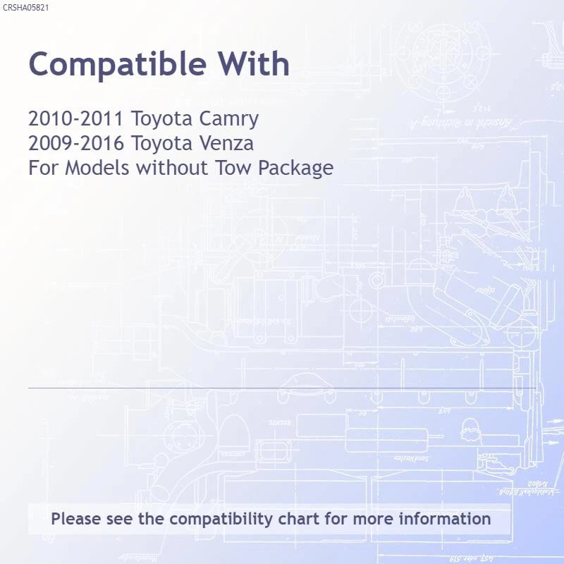 Replacement Dual Fan Assembly Repair Part for Toyota Camry (2010–2011)