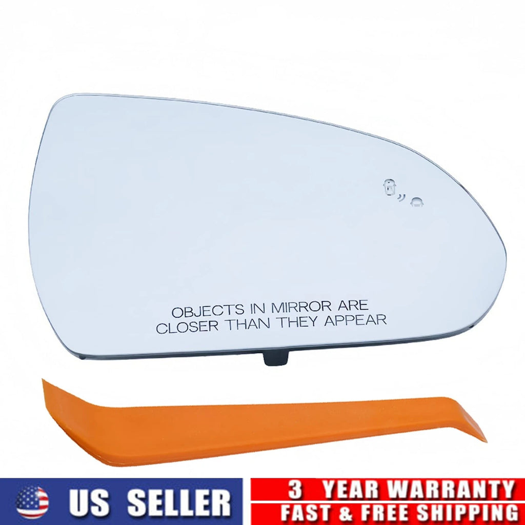 Right Side Heated Mirror Glass for Hyundai Elantra (2017–2020)