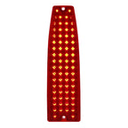 One Piece Style LED Tail Lights w Flasher Pair for Chevy Nova (1966–1967)