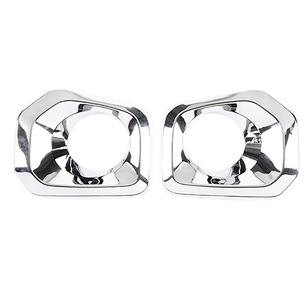 Front Bumper Grille Chrome Fog Light Covers for Toyota Tacoma (2016-2023)