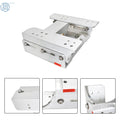 Adjustable 6" Setback Outboard Boat Plate for JPL4500