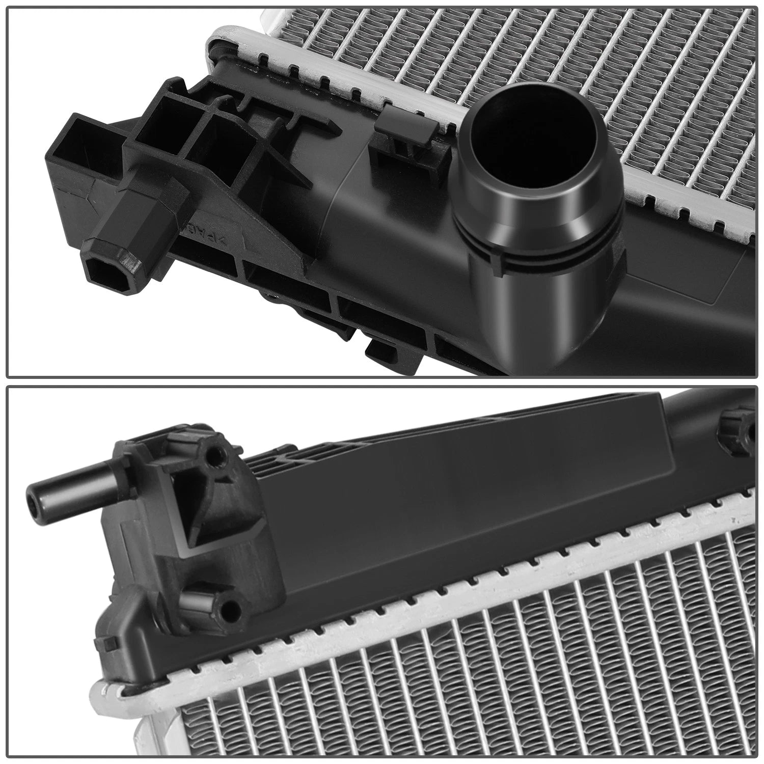Aluminum Radiator for Fiat 500X Jeep Renegade 1.3L Turbo (2019–2023) DPI13904