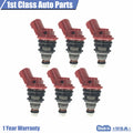 Set of 6 Fuel Injectors for Nissan 300ZX (1984–1996)