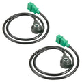 2X Bosch Ignition Knock Sensor Set for Audi A6 VW Passat (1998–2005)