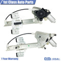 2X Rear Window Regulator with Motor for Oldsmobile Aurora (2001–2003)