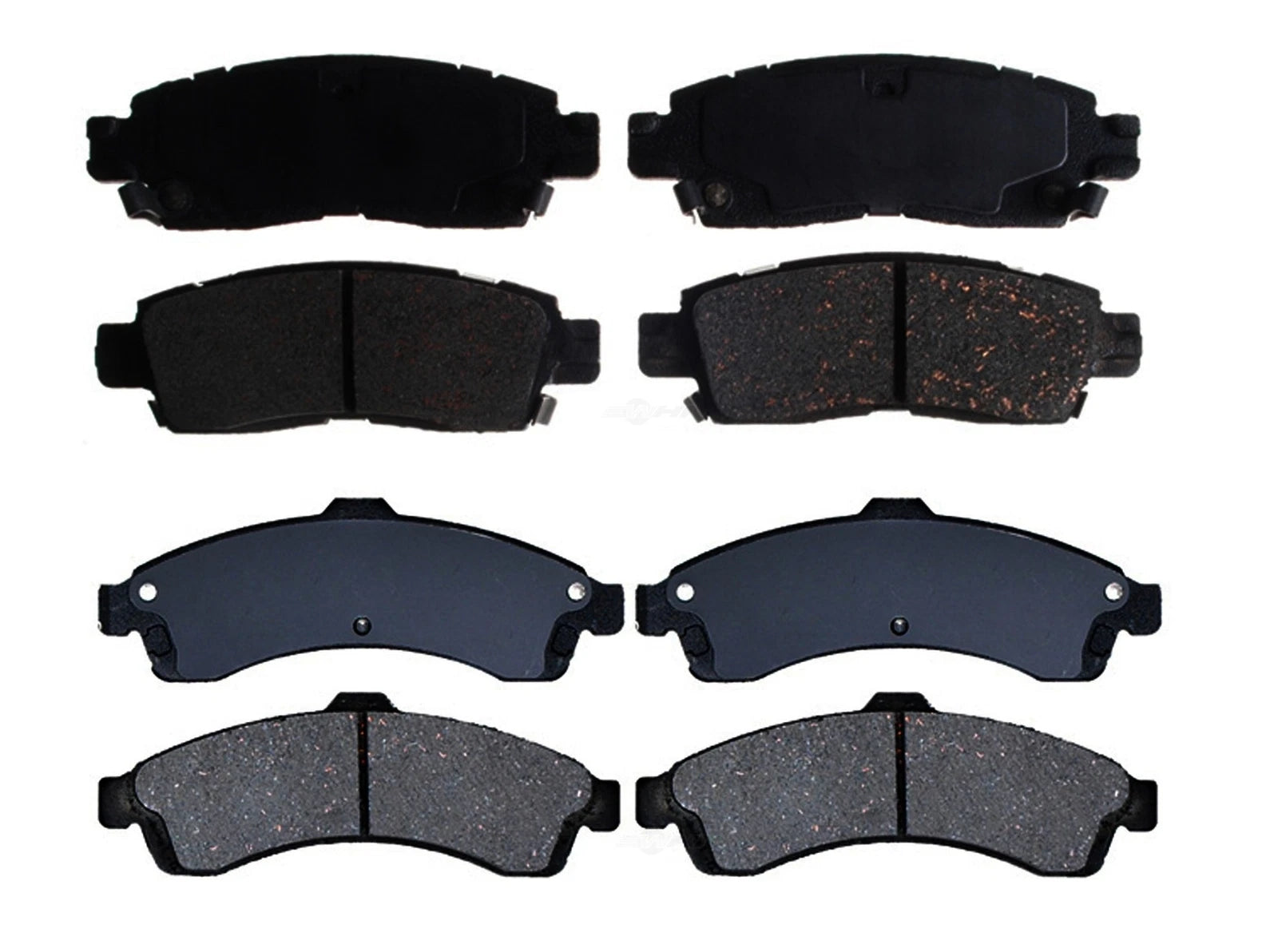 Set of 4 Ceramic Brake Pads for Chevy SSR GMC Isuzu Buick (2003–2006)