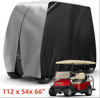 Golf Cart Cover for EZGO, Club Car, Yamaha (4 Passenger)