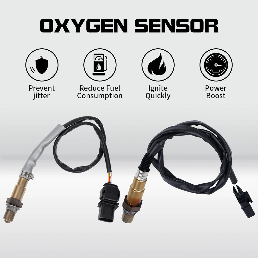 2X Oxygen Sensor for VW CC Eos Golf Jetta Passat Audi A3 2.0L L4 (2006–2015) 234-5107