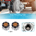 2X Free Wheeling Hubs for Toyota Landcruiser 76 78 79 105 (1998–2017)