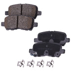Brake Pad Set for Pontiac Grand Prix (2004–2008) Rear FWD