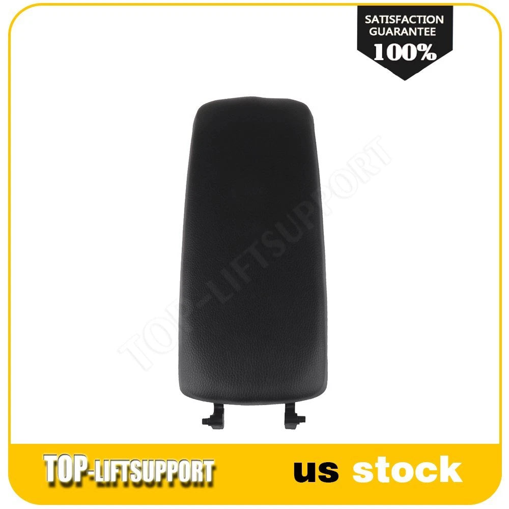 PU Leather Center Console Armrest Cover for Audi A4 (2004–2008)