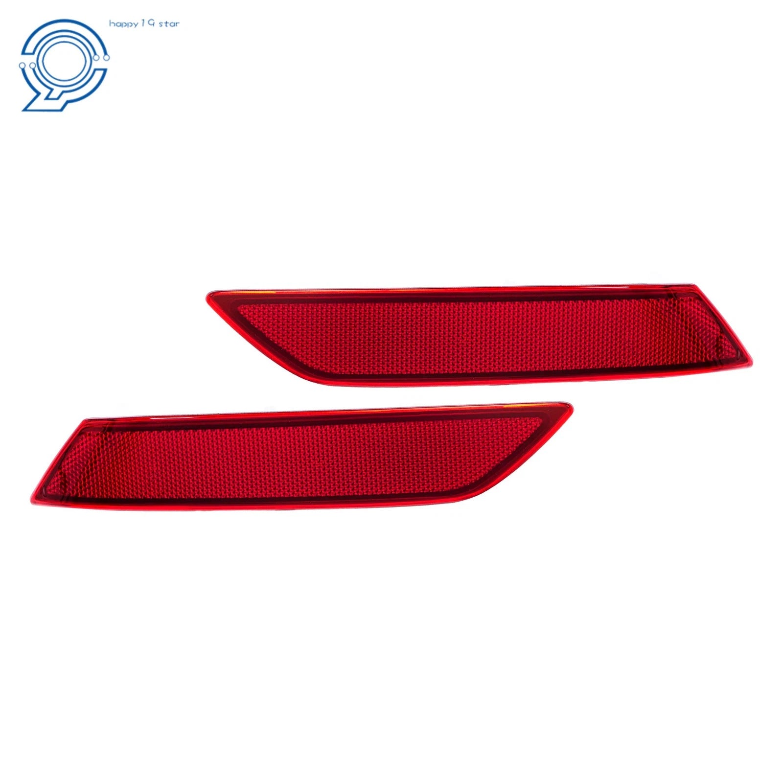 Set of 2 Rear Bumper Reflector Lights for Mazda CX-9 (2016-2023)