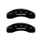 Set of 4 Gloss Black Caliper Covers for 2008-2012 Jeep Liberty by MGP