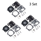 3X Carburetor Gasket Kit for Echo SRM-225 PB-251 (Zama RB-123 RB-188)