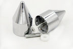 Set of 2 Chrome Bar Ends for Yamaha YZF-R6 (2006–2012) / FJR 1300 (2003–2010)