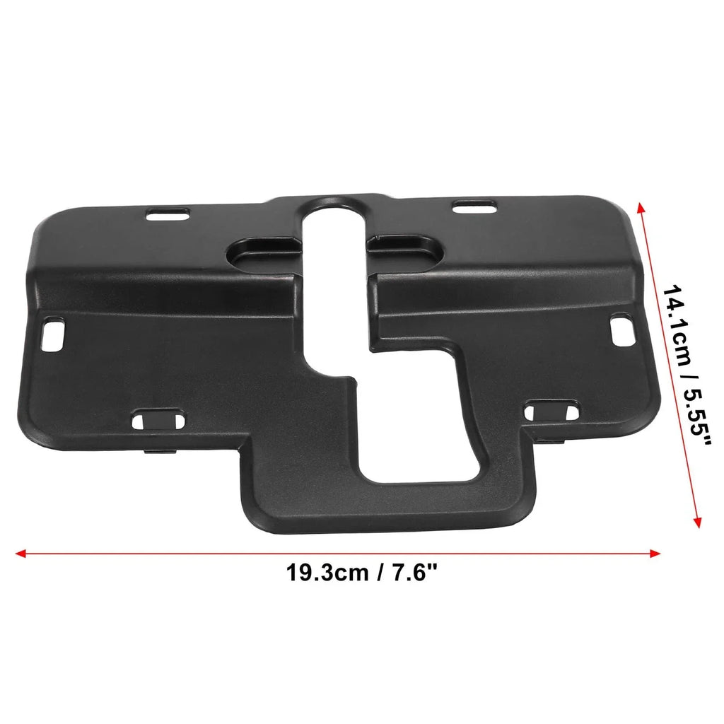 Black Hood Lock Bolt Cover Trim for Dodge Charger (2011-2020)