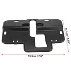 Black Hood Lock Bolt Cover Trim for Dodge Charger (2011-2020)