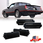 Smoked Front & Rear Fender Side Marker Lights for Chevy Monte Carlo SS (1981–1988)