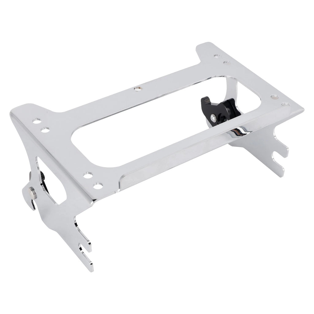 Detachable Two Up Tour Mounting Pack Rack Chrome for Touring Model (1996–2008)