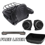 LED Speaker Trunk Top Rack Pad for Harley Electra Road Glide (2014–2025)
