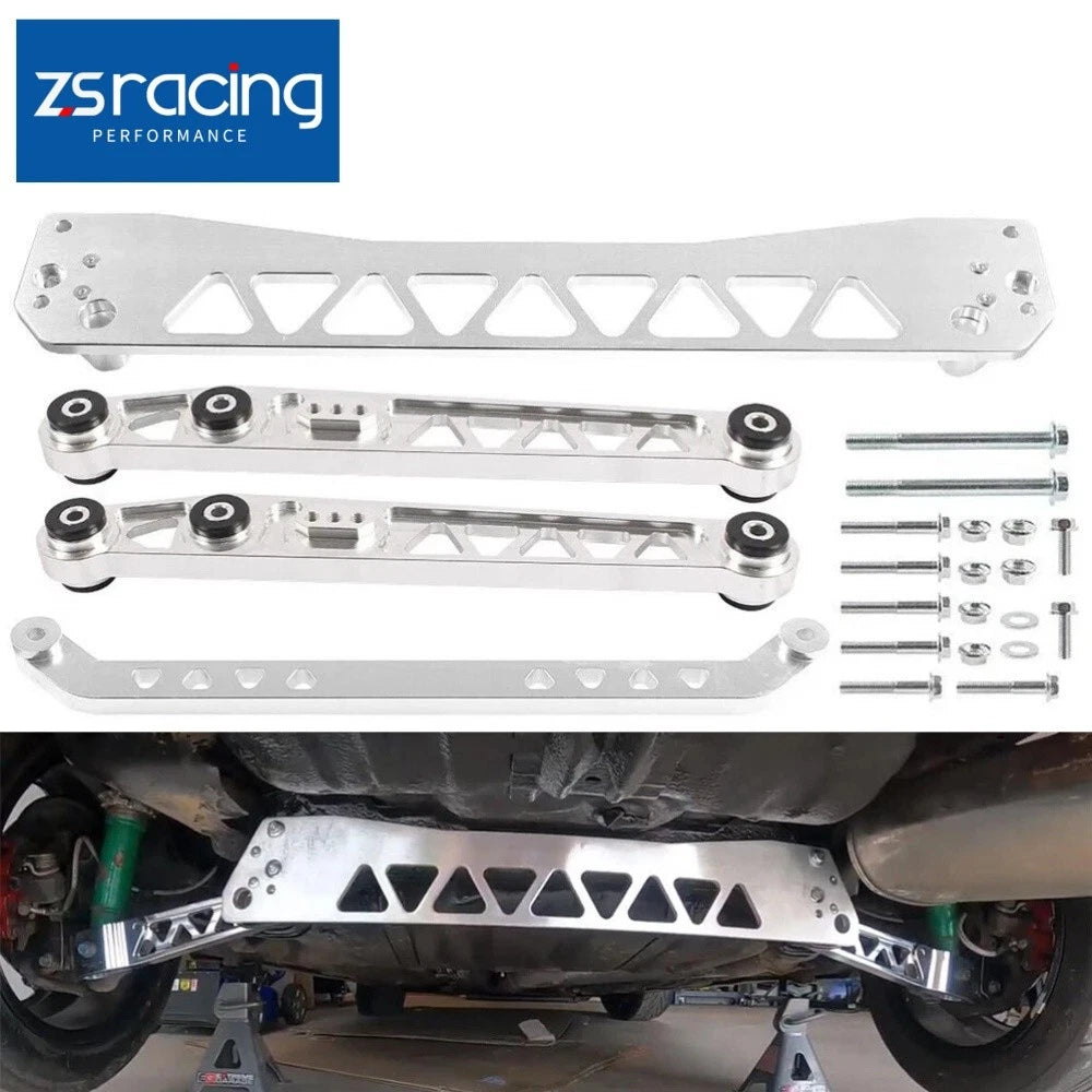 Rear Lower Control Arms Subframe Brace Tie Bar for Honda Civic EK (1996–2000)