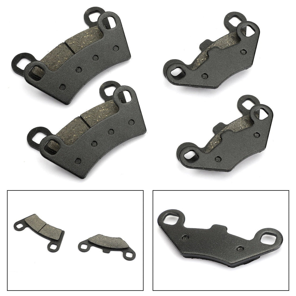 Front & Rear Brake Pads for Polaris RZR 800/RZR 800 S/RZR 800 EPS/RZR UE (2008–2014)