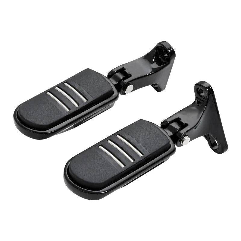 Rear Passenger Footpegs w/ Peg Mini Mount for Harley Touring Street Glide (1993–Up)