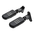 Rear Passenger Footpegs w/ Peg Mini Mount for Harley Touring Street Glide (1993–Up)
