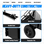 Heavy Duty Dump Cart for UTV ATV (750lb Capacity)