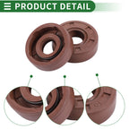 Set of 5 Oil Seal Rotary Shaft Seal 10x25x8mm for Various Models