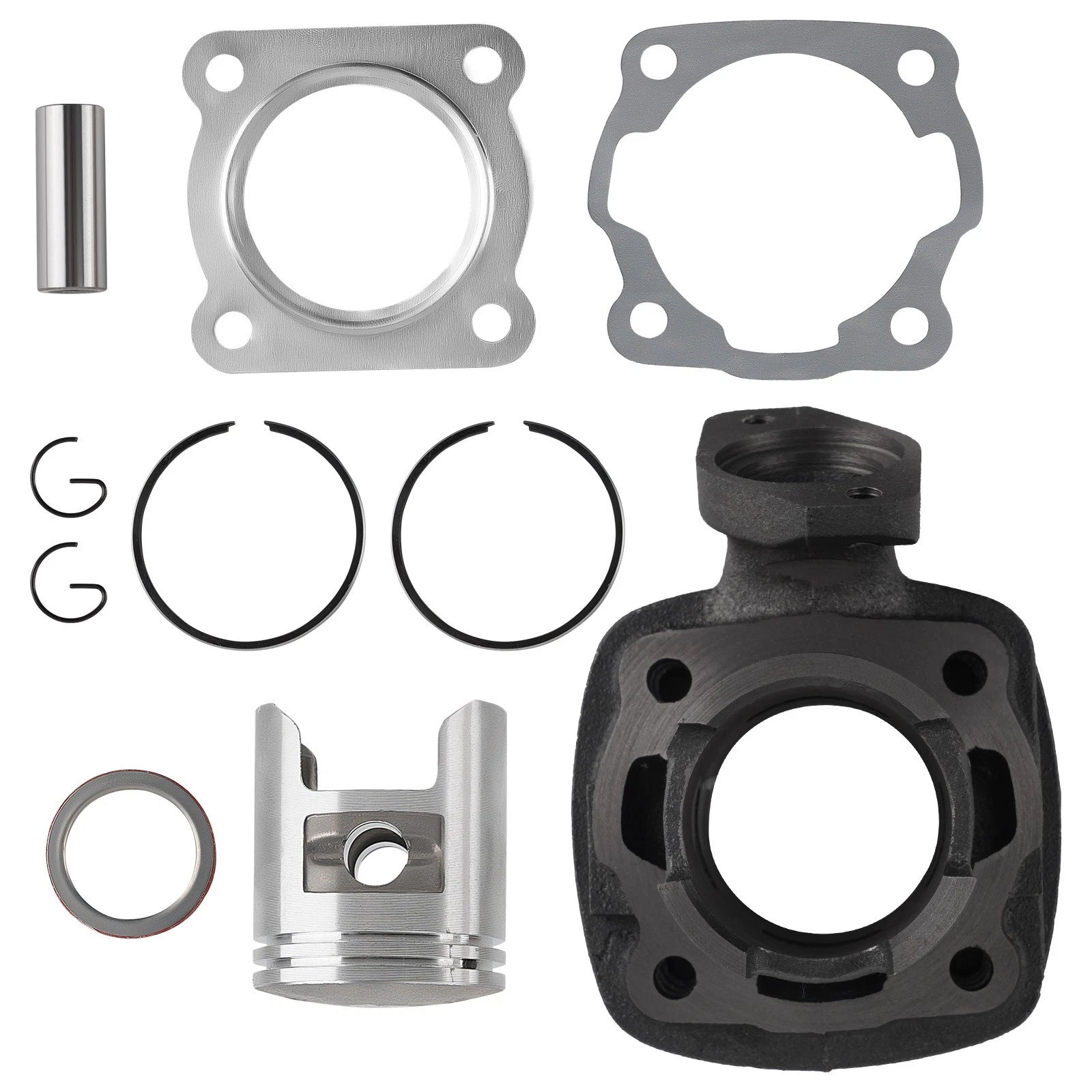 Cylinder Piston Gasket Upper End Kit Set for Honda Spree NQ50 (1984–1987)