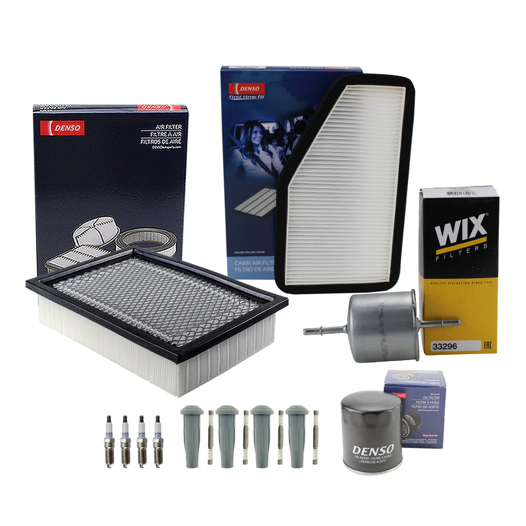 Denso Tune Up Kit 4 Spark Plugs & Boots for Escape Mariner Tribute (2001–2012)