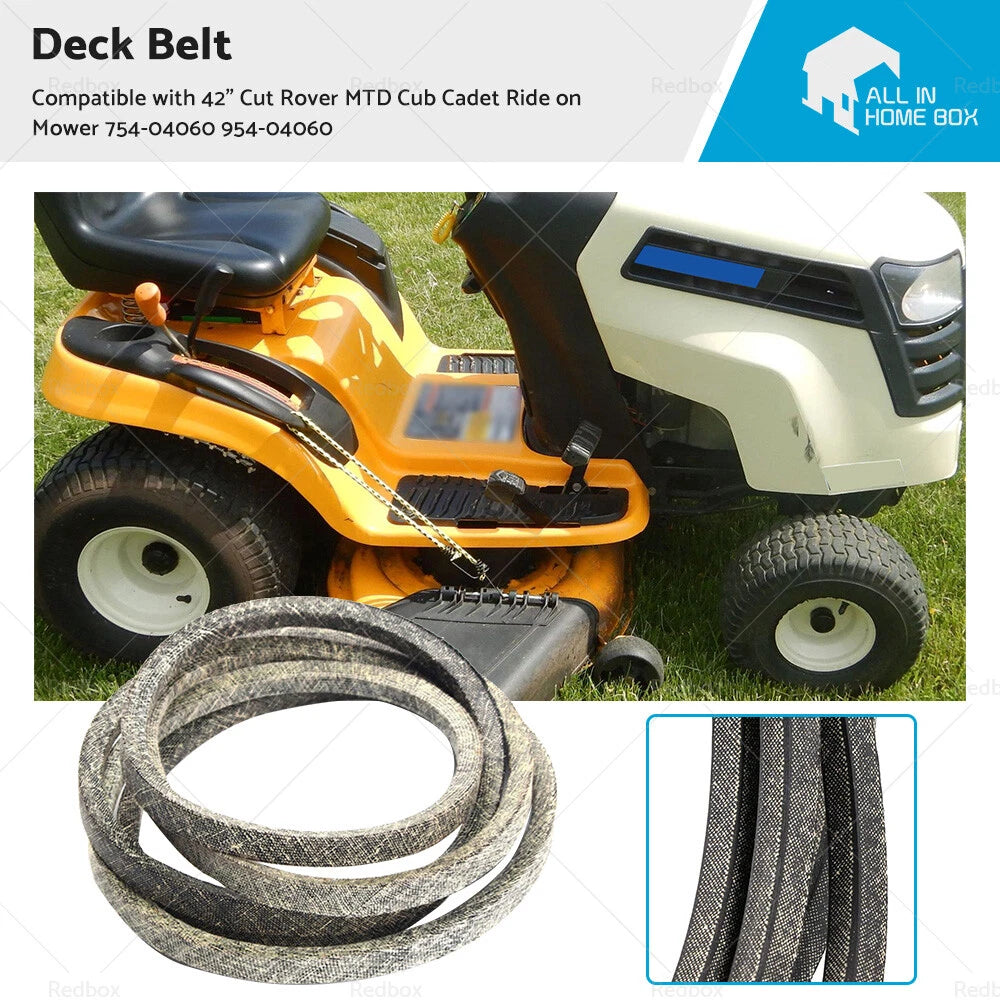 Deck Belt 42" for Cub Cadet MTD Rover (754-04060, 954-04060)