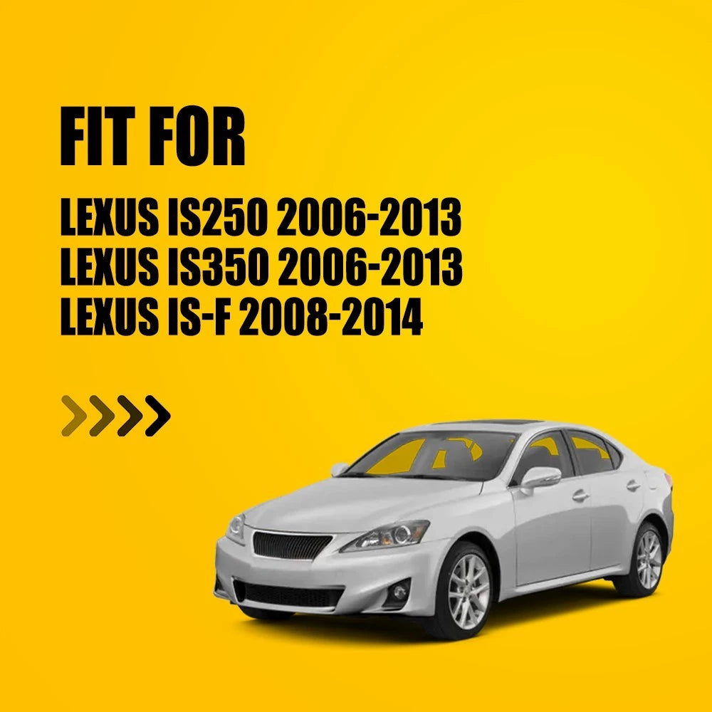 Set of 2 Windshield Moulding for Lexus IS250 IS350 IS-F (2006–2014)