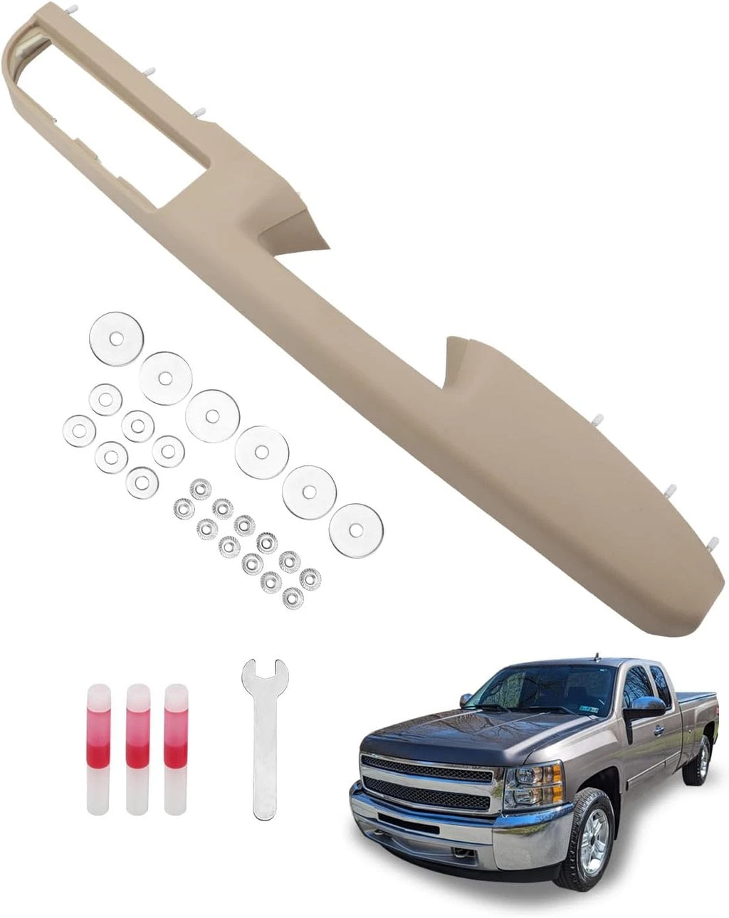 Passenger Armrest Repair Kit for Chevy Silverado GMC Sierra 1500 2500 (2010–2014)