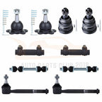 10PC Front Ball Joints Tie Rods Sway Bar Links Kit for Chevy C1500 Suburban