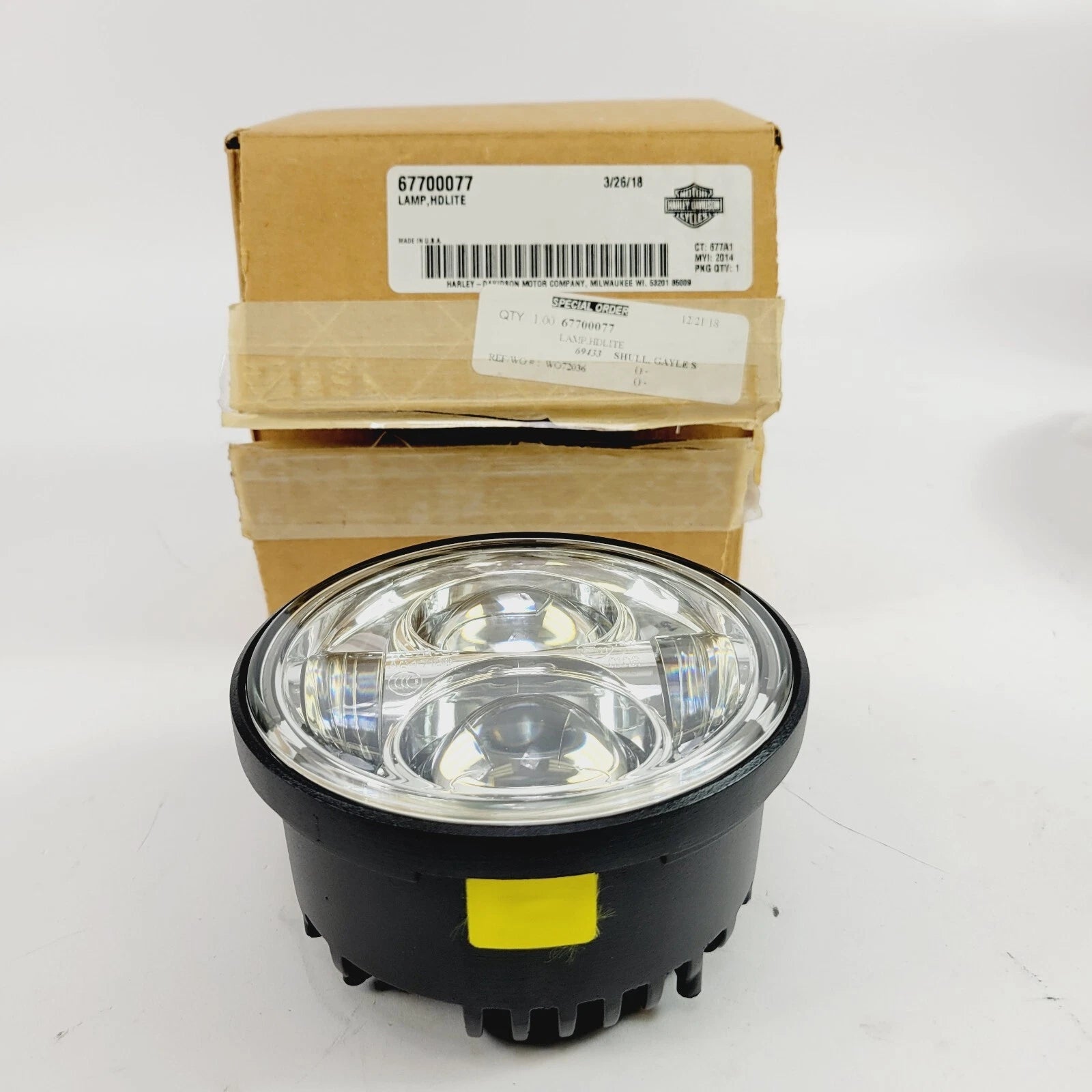 Day Maker LED Auxiliary Headlight Lamp for Harley-Davidson Tri Glide (2017–2024) 67700077