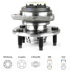 Set of 2 ABS Wheel Hubs for Ford Ranger 4WD 4X4