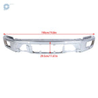 Steel Front Bumper Face Bar Split for Ford F150 (2024–2025) Chrome