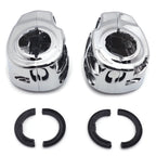 Chrome Switch Housing Cover Kit for Harley Touring Trike Street Glide (2014–2016)