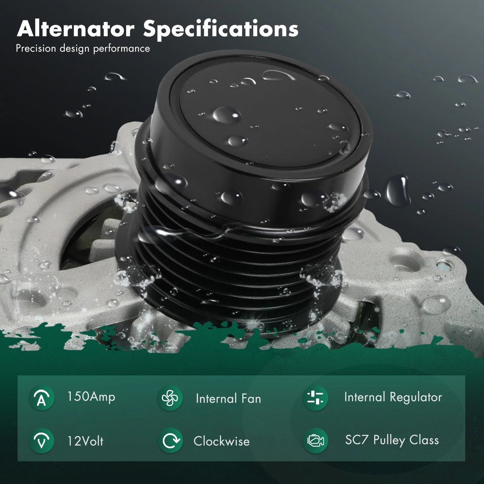 Alternator SC7 14072N for Lexus GS350 (2013–2015), IS250 (2014–2015)