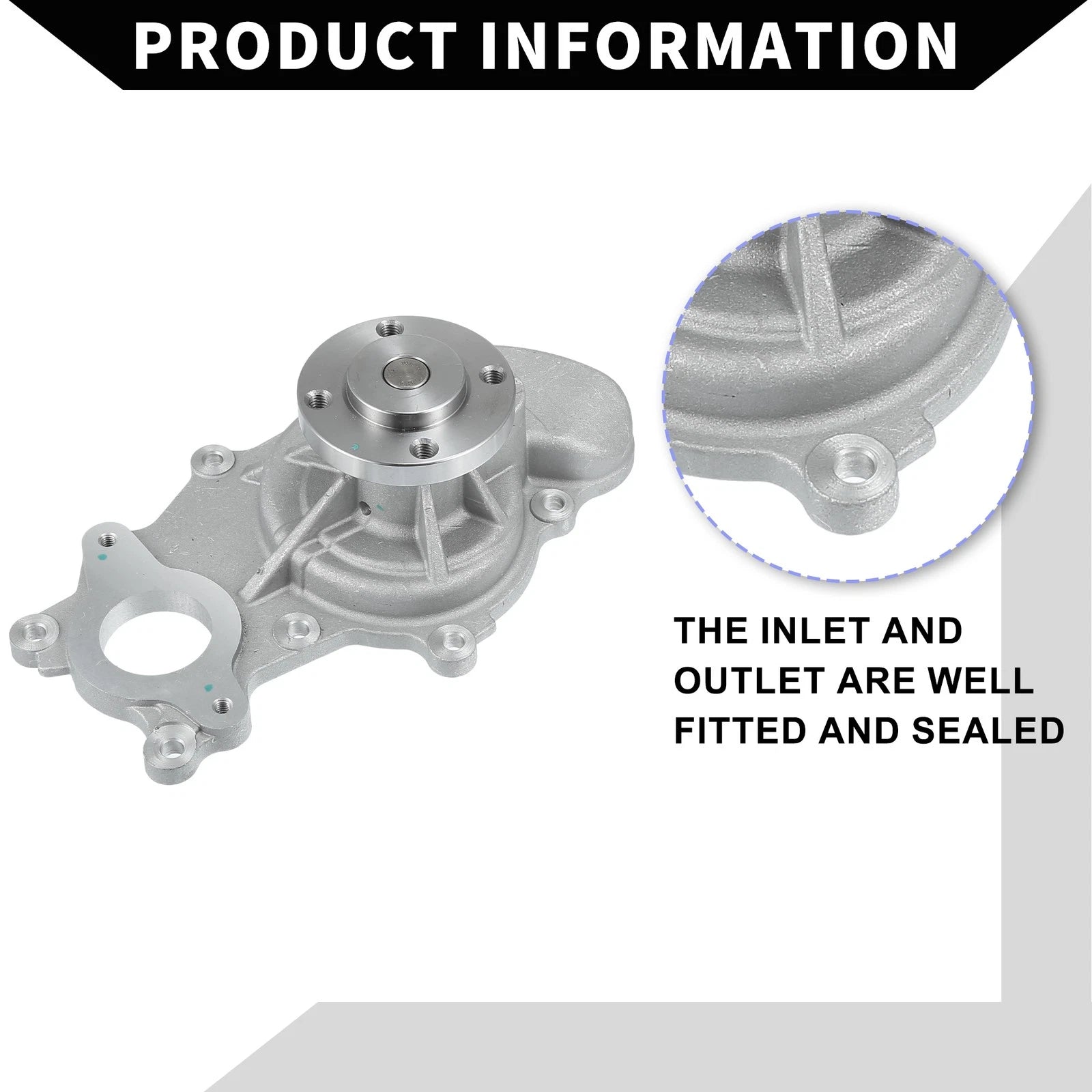 Water Pump with Gasket Kit for Ford F-150 (2011–2017) No.BR3Z8501G