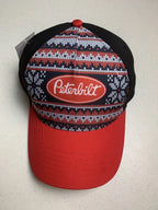 Peterbilt Ugly Christmas Sweater Adjustable Cap Hat